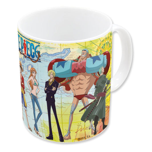 One Piece Tasse Map 320 ml - Versand: 5-7 Tage nach Bestellung