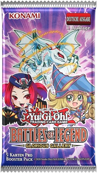 Yu-Gi-Oh! TCG Battles of Legend: Glorious Gallery Booster Display (24) *Deutsche Version* - Versand: 7 Tage nach Bestellung