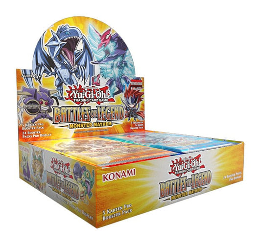 Yu-Gi-Oh! TCG Battle of Legends: Monster Mayhem Booster Display (24) *Deutsche Version* - Versand: 5-7 Tage nach Bestellung