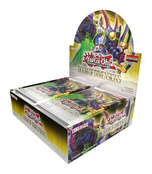 Yu-Gi-Oh! TCG Doom of Dimensions Booster Display (24) *Deutsche Version* - Versand: 5-7 Tage nach Bestellung