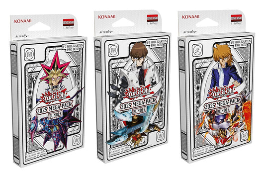 Yu-Gi-Oh! TCG Mega Packs 2025 Bundles Umkarton (12) *Deutsche Edition* - Versand: 5-7 Tage nach Bestellung