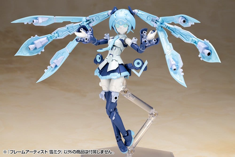 Frame Arms Plastic Model Kit 1/100 Frame Artist Snow Miku 16 cm - Preorder - ETA: 23.10.2026