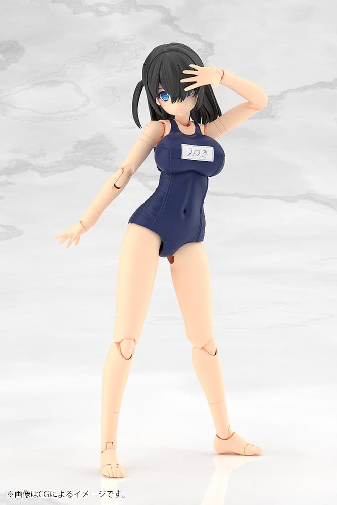 Frame Arms Girl Plastic Model Kit Mizuki School Swimsuits Ver. 16 cm - Preorder - ETA: 25.02.2027