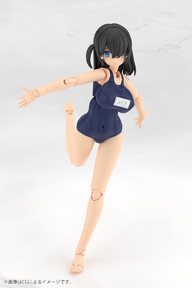 Frame Arms Girl Plastic Model Kit Mizuki School Swimsuits Ver. 16 cm - Preorder - ETA: 25.02.2027