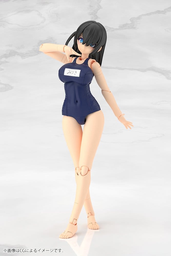 Frame Arms Girl Plastic Model Kit Mizuki School Swimsuits Ver. 16 cm - Preorder - ETA: 25.02.2027