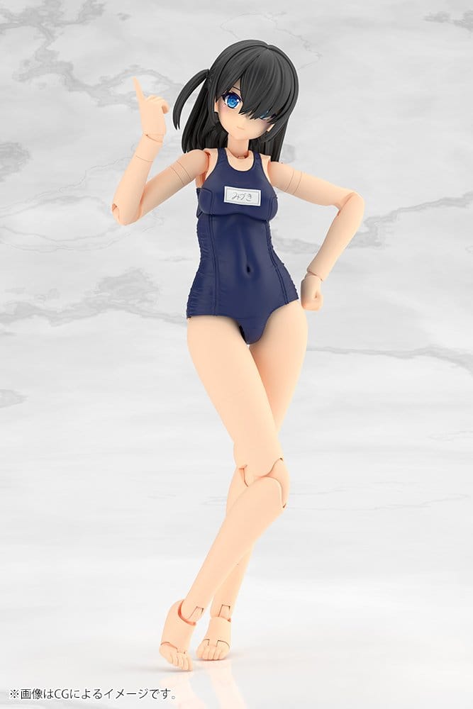 Frame Arms Girl Plastic Model Kit Mizuki School Swimsuits Ver. 16 cm - Preorder - ETA: 25.02.2027