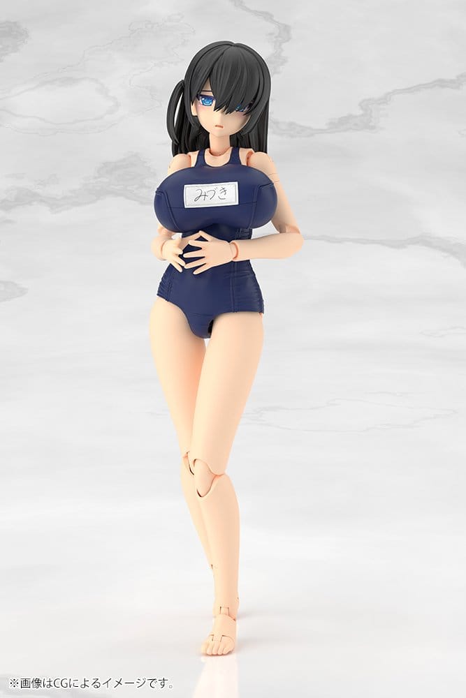 Frame Arms Girl Plastic Model Kit Mizuki School Swimsuits Ver. 16 cm - Preorder - ETA: 25.02.2027