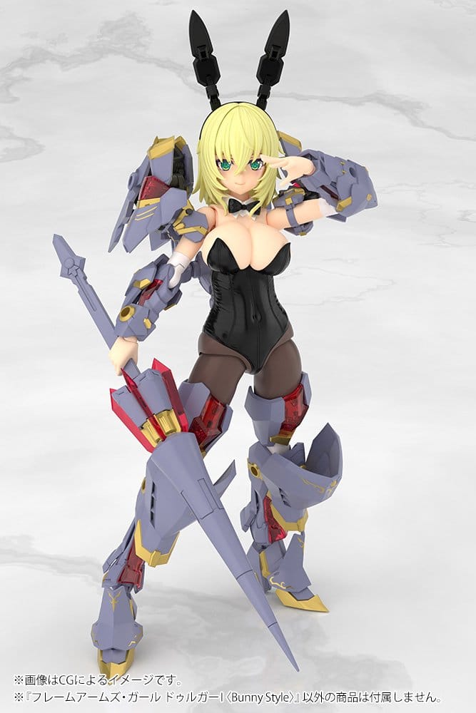 Frame Arms Girl Plastic Model Kit Durga Bunny Style 18 cm - Preorder - ETA: 25.03.2027