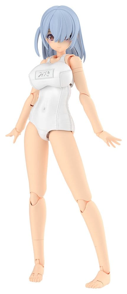 Frame Arms Girl Plastic Model Kit Mizuki School Swimsuits White Ver. 16 cm - Preorder - ETA: 25.05.2027