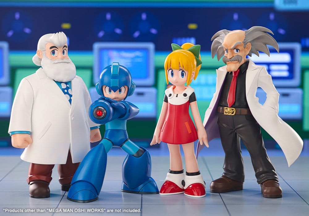 Mega Man Oshi Works PVC Figur Mega Man 18 cm - Preorder - ETA: 25.11.2026