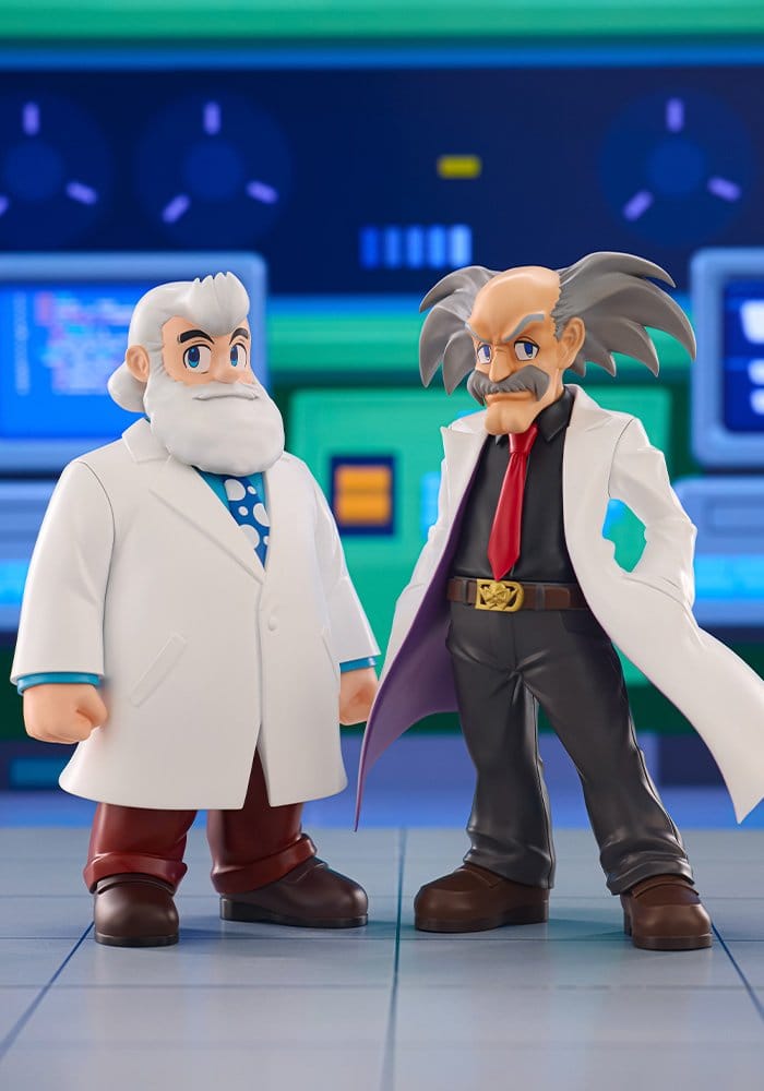 Mega Man Oshi Works PVC Figuren 2er-Pack Dr. Wily &amp; Dr. Light - Preorder - ETA: 25.01.2027