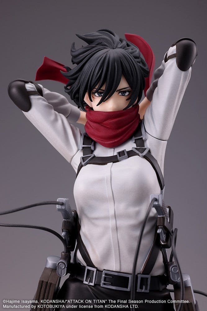 Attack on Titan: The Final Season Oshi Works PVC Figur Mikasa Ackerman The Final Season Ver. 25 cm - Preorder - ETA: 23.04.2027