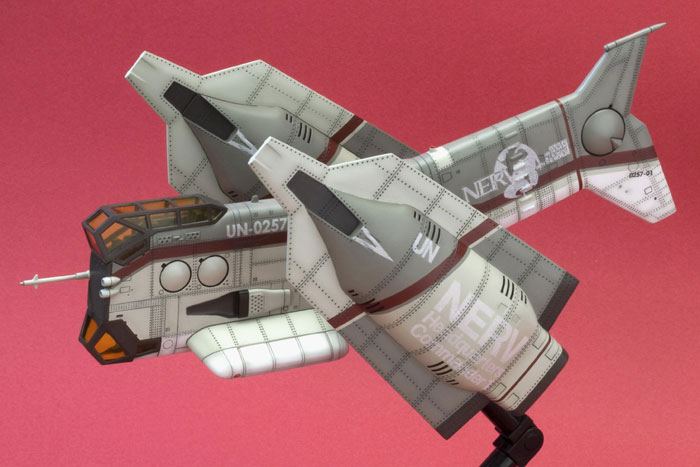 Evangelion: 3.0 Plastic Model Kit 1/100 Vertical Take-Off & Landing Aircraft YAGR-N101 (Reproduction) 19 cm - Preorder - ETA: 25.07.2027