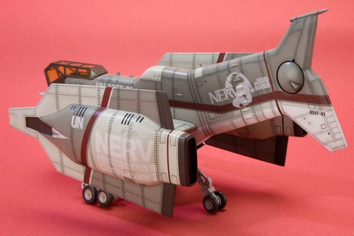 Evangelion: 3.0 Plastic Model Kit 1/100 Vertical Take-Off & Landing Aircraft YAGR-N101 (Reproduction) 19 cm - Preorder - ETA: 25.07.2027