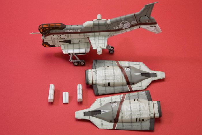 Evangelion: 3.0 Plastic Model Kit 1/100 Vertical Take-Off & Landing Aircraft YAGR-N101 (Reproduction) 19 cm - Preorder - ETA: 25.07.2027