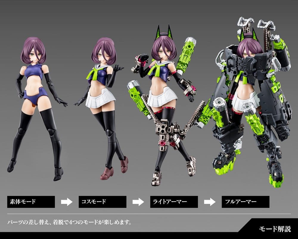 Megami Device Plastic Model Kit 1/1 Buster Doll Tank (Reproduction) 18 cm - Preorder - ETA: 23.07.2027