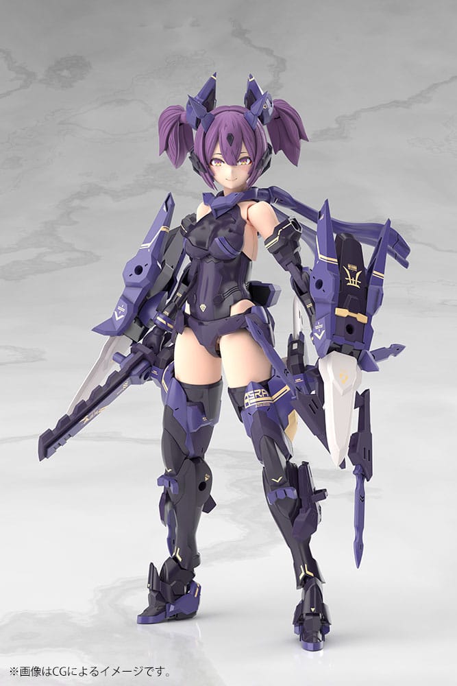 Megami Device Plastic Model Kit 1/1 Asra Ninja Kaname Shadow Edition Full Package 14 cm  - Versand: 7 Tage nach Bestellung