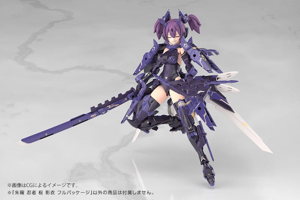 Megami Device Plastic Model Kit 1/1 Asra Ninja Kaname Shadow Edition Full Package 14 cm  - Versand: 7 Tage nach Bestellung