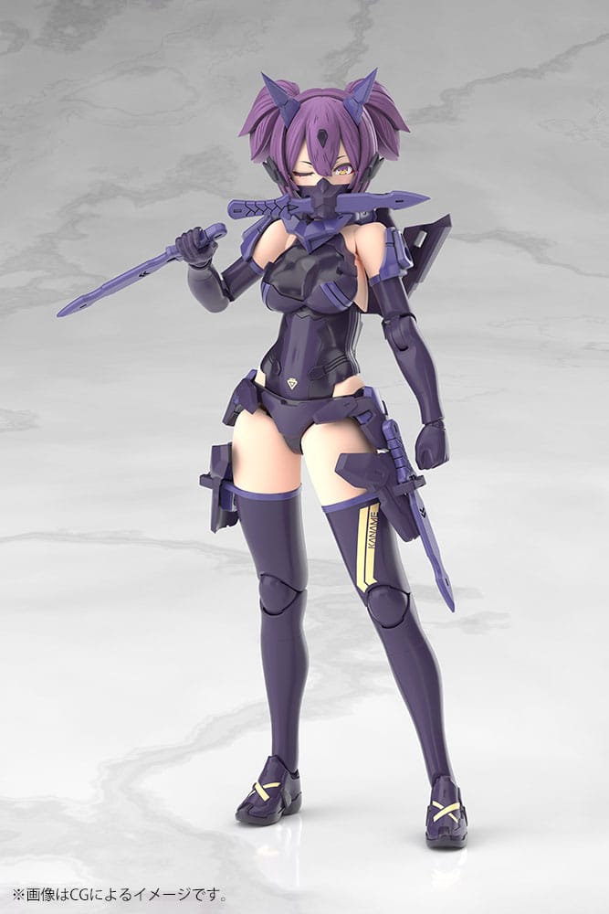 Megami Device Plastic Model Kit 1/1 Asra Ninja Kaname Shadow Edition Full Package 14 cm  - Versand: 7 Tage nach Bestellung