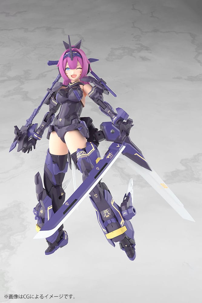 Megami Device Plastic Model Kit 1/1 Asra Archer Kizuna Shadow Edition Full Package 14 cm   - Versand: 7 Tage nach Bestellung