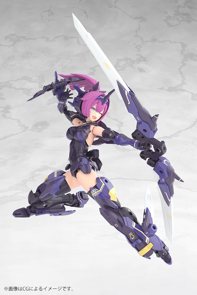 Megami Device Plastic Model Kit 1/1 Asra Archer Kizuna Shadow Edition Full Package 14 cm   - Versand: 7 Tage nach Bestellung