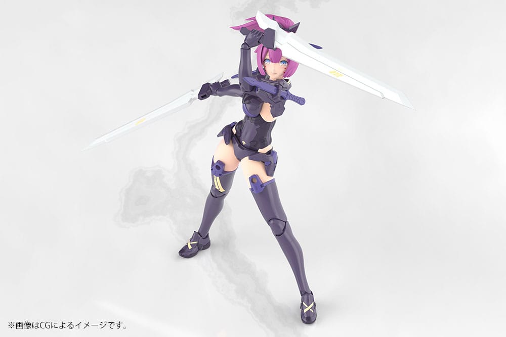 Megami Device Plastic Model Kit 1/1 Asra Archer Kizuna Shadow Edition Full Package 14 cm   - Versand: 7 Tage nach Bestellung