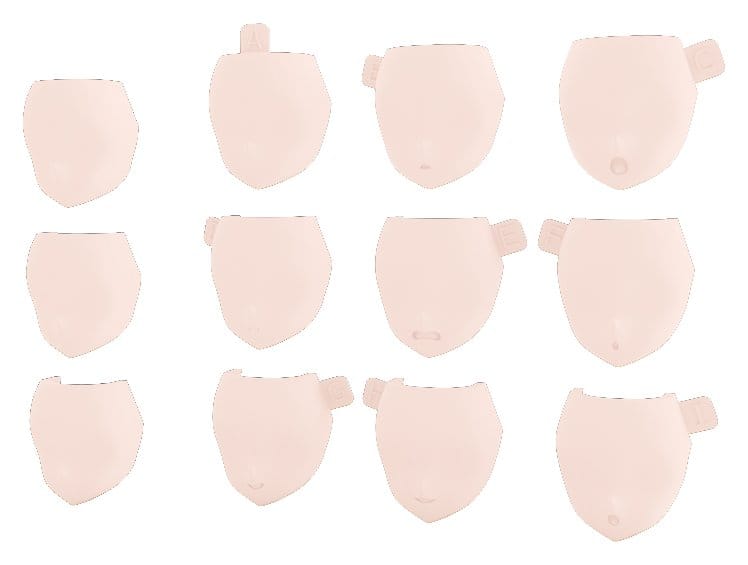Megami Device M.S.G 08 Zubehör Set 1/1 Face Set Buster Doll Skin Color C - Preorder - ETA: 28.12.2026
