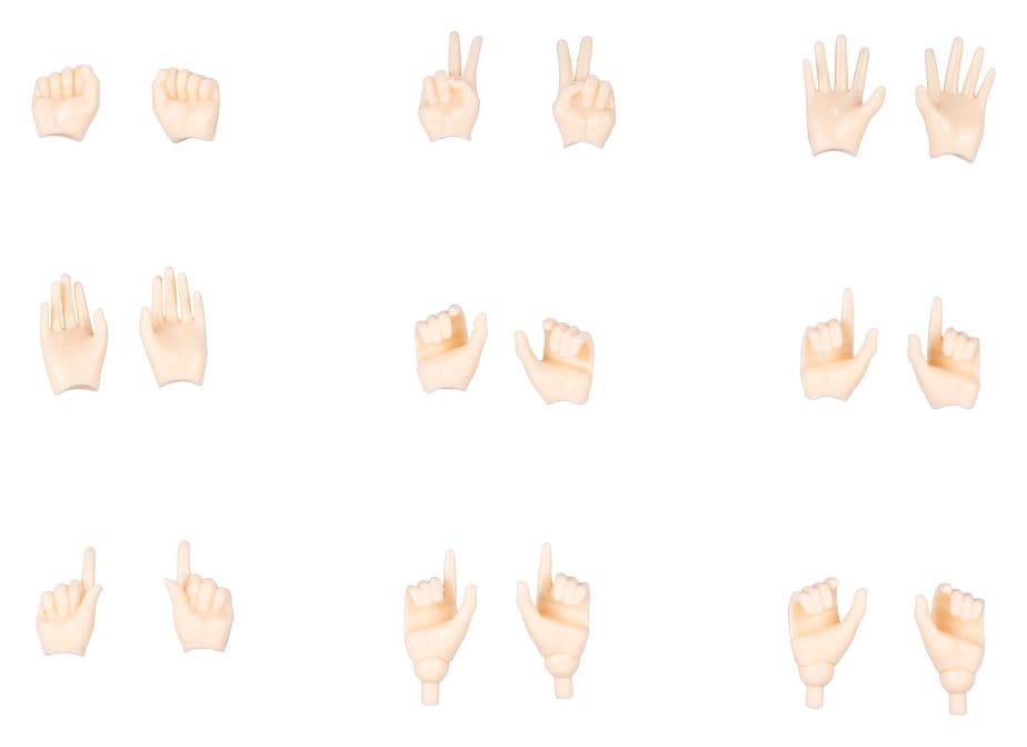 Megami Device M.S.G 09 Zubehör Set 1/1 Hand Set Skin Color A - Preorder - ETA: 28.12.2026