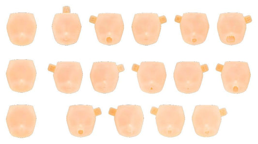 Megami Device M.S.G. Zubehör-Set für Plastic Model Kits 1/1 10 Face Set Puni Mofu 01 Skin Color D - Preorder - ETA: 25.02.2027