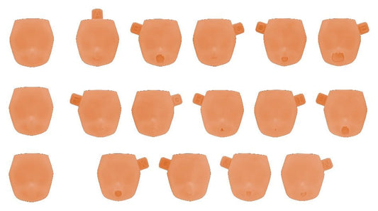 Megami Device M.S.G. Zubehör-Set für Plastic Model Kits 1/1 10 Face Set Puni Mofu 01 Skin Color E - Preorder - ETA: 25.02.2027