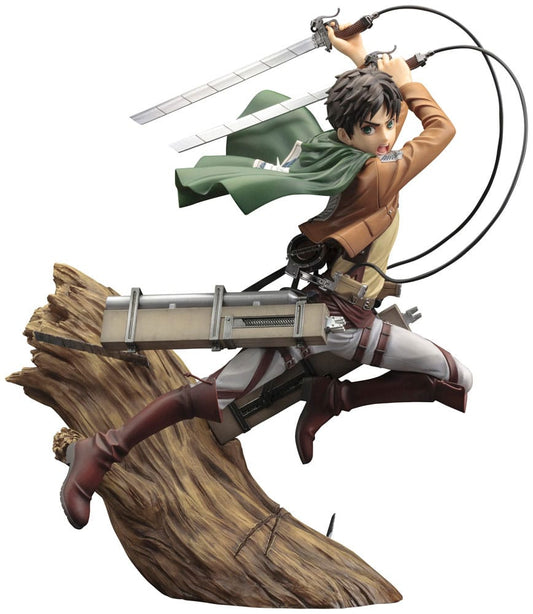 Attack on Titan ARTFXJ Statue 1/8 Eren Yeager Renewal Package Ver. 26 cm - Versand: 7 Tage nach Bestellung