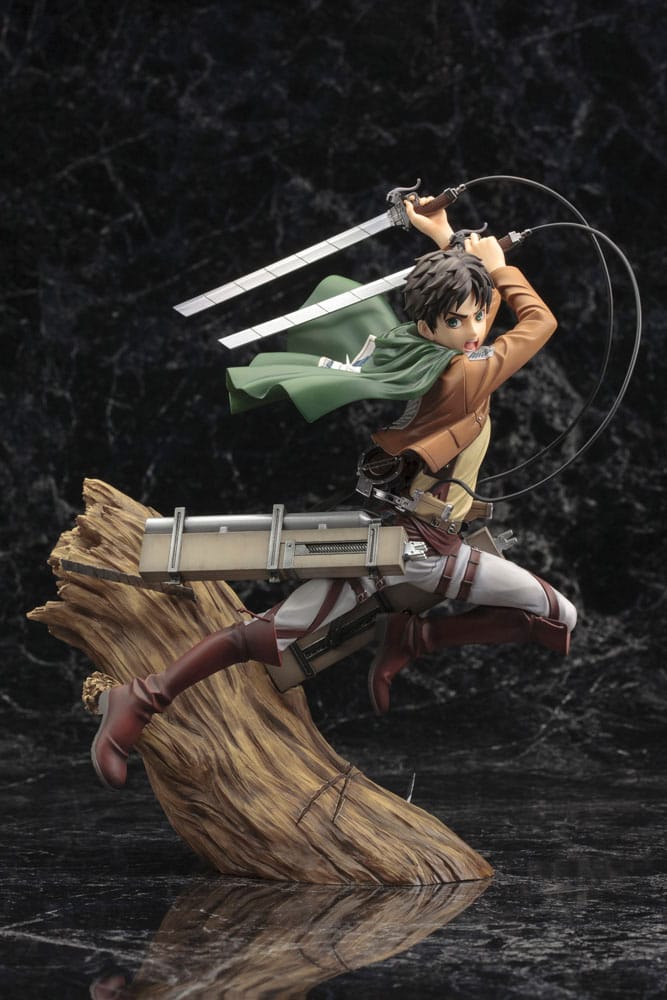 Attack on Titan ARTFXJ Statue 1/8 Eren Yeager Renewal Package Ver. 26 cm - Versand: 7 Tage nach Bestellung