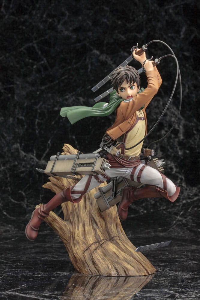 Attack on Titan ARTFXJ Statue 1/8 Eren Yeager Renewal Package Ver. 26 cm - Versand: 7 Tage nach Bestellung