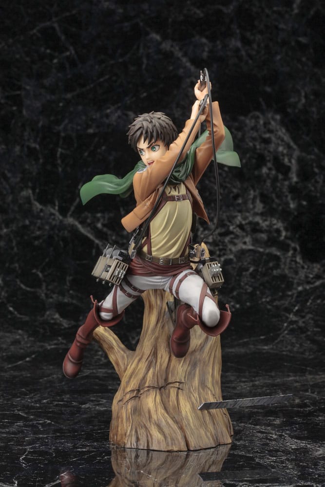 Attack on Titan ARTFXJ Statue 1/8 Eren Yeager Renewal Package Ver. 26 cm - Versand: 7 Tage nach Bestellung