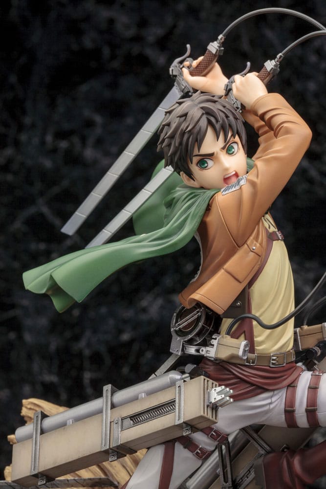 Attack on Titan ARTFXJ Statue 1/8 Eren Yeager Renewal Package Ver. 26 cm - Versand: 7 Tage nach Bestellung