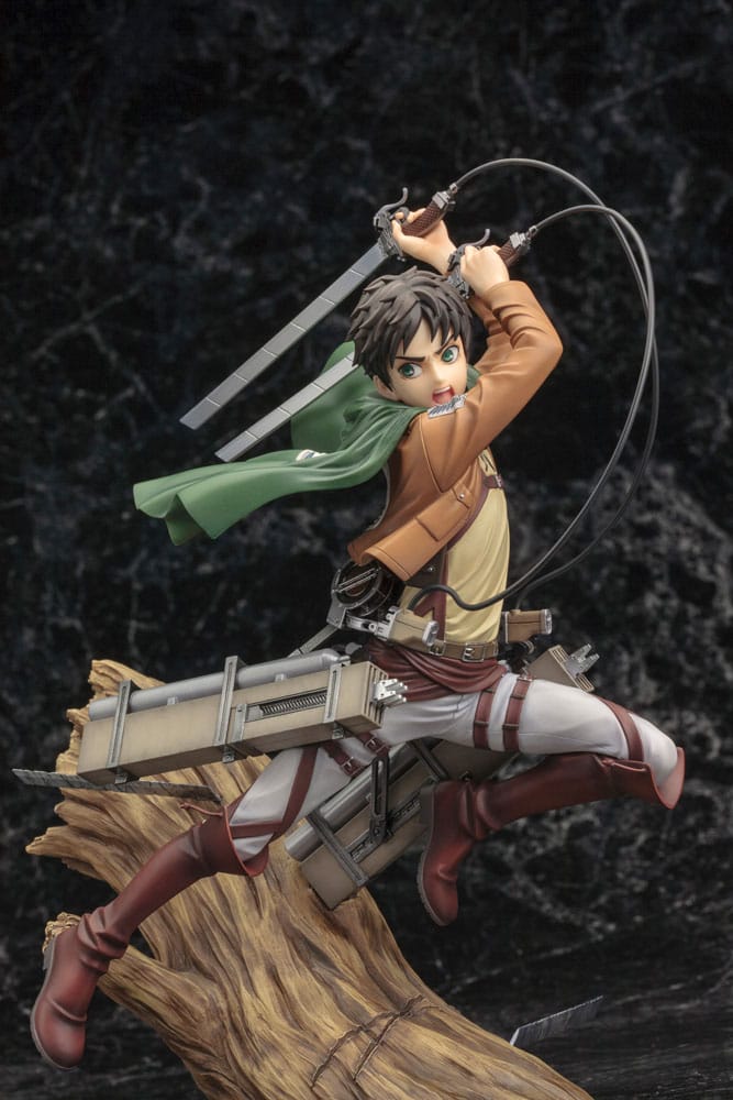 Attack on Titan ARTFXJ Statue 1/8 Eren Yeager Renewal Package Ver. 26 cm - Versand: 7 Tage nach Bestellung
