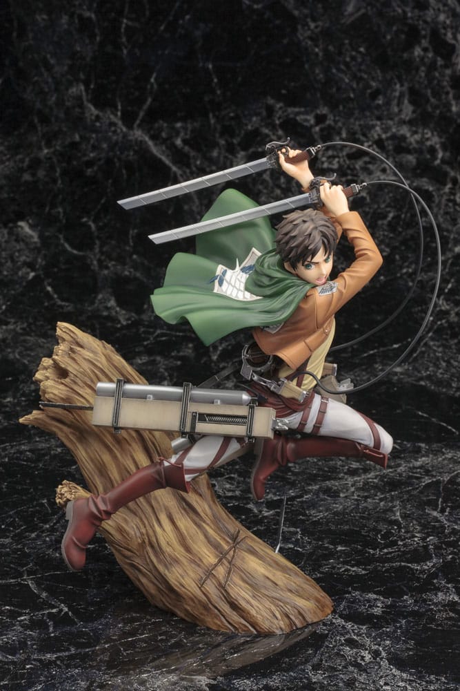 Attack on Titan ARTFXJ Statue 1/8 Eren Yeager Renewal Package Ver. 26 cm - Versand: 7 Tage nach Bestellung