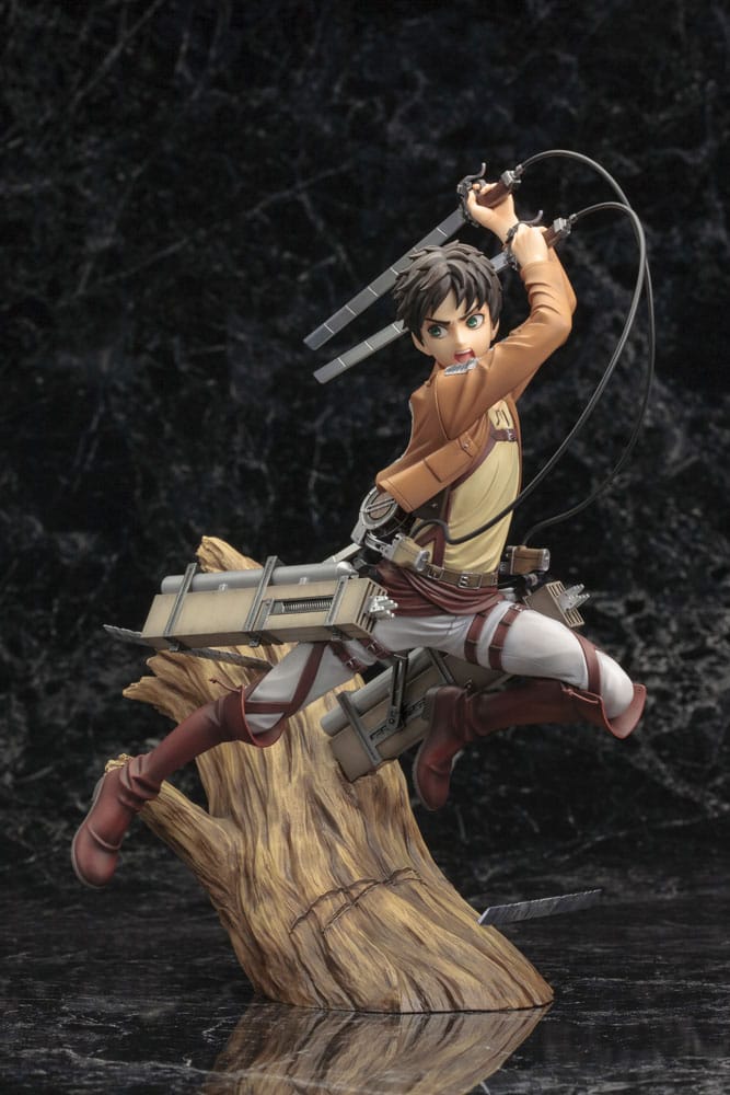 Attack on Titan ARTFXJ Statue 1/8 Eren Yeager Renewal Package Ver. 26 cm - Versand: 7 Tage nach Bestellung