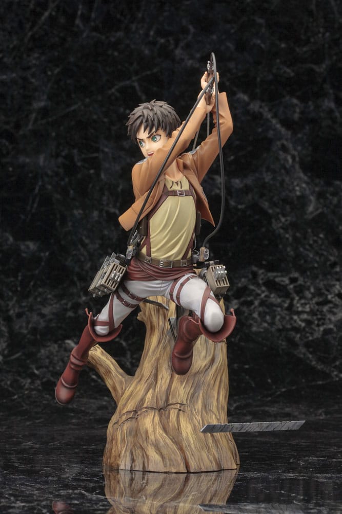 Attack on Titan ARTFXJ Statue 1/8 Eren Yeager Renewal Package Ver. 26 cm - Versand: 7 Tage nach Bestellung
