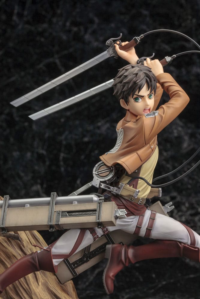 Attack on Titan ARTFXJ Statue 1/8 Eren Yeager Renewal Package Ver. 26 cm - Versand: 7 Tage nach Bestellung