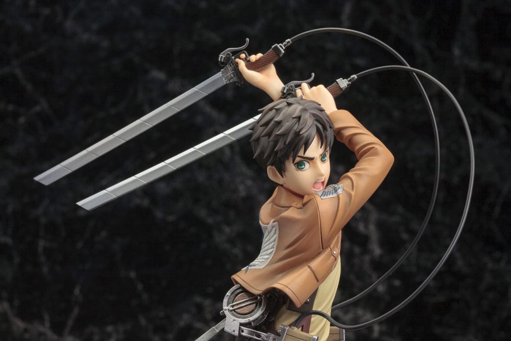Attack on Titan ARTFXJ Statue 1/8 Eren Yeager Renewal Package Ver. 26 cm - Versand: 7 Tage nach Bestellung