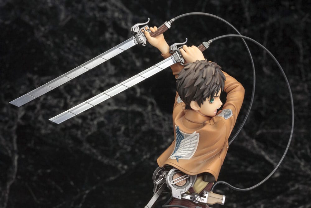 Attack on Titan ARTFXJ Statue 1/8 Eren Yeager Renewal Package Ver. 26 cm - Versand: 7 Tage nach Bestellung