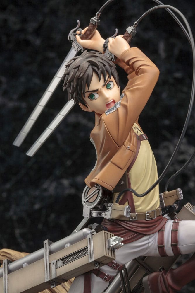 Attack on Titan ARTFXJ Statue 1/8 Eren Yeager Renewal Package Ver. 26 cm - Versand: 7 Tage nach Bestellung