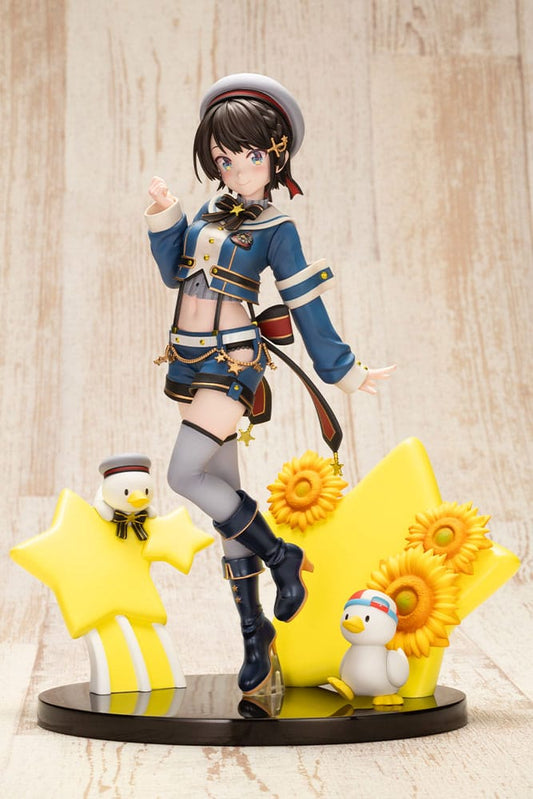 Hololive Production PVC Statue 1/7 Oozora Subaru Suspenders Outfit Ver. 21 cm    - Versand: 7 Tage nach Bestellung