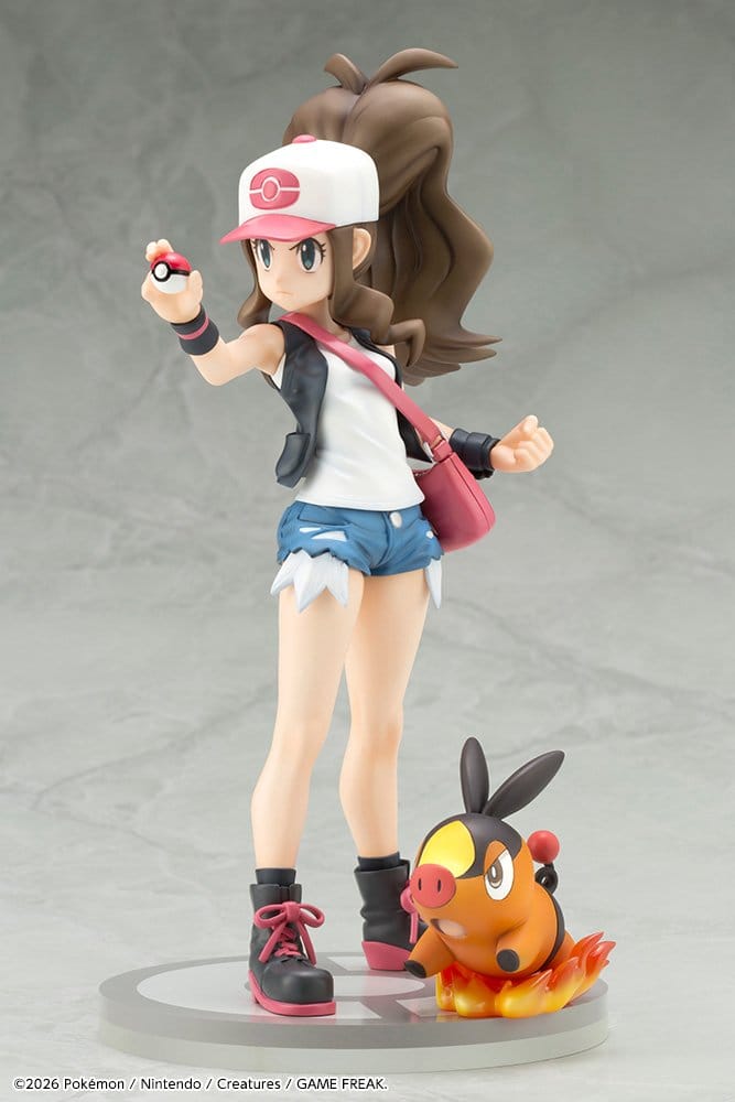 Pokémon PVC Figur 1/8 Hilda with Tepig Artfx J 21 cm - Preorder - ETA: 25.01.2027