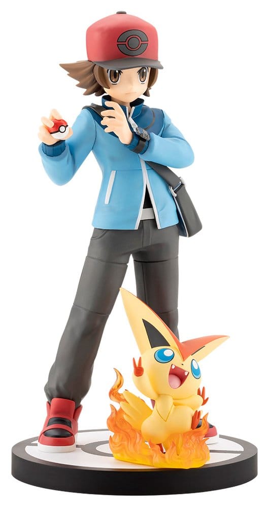 Pokémon ARTFX J PVC Figur 1/8 Hilbert with Victini 20 cm - Preorder - ETA: 25.05.2027