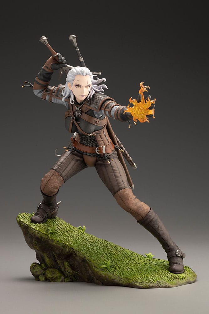 The Witcher Bishoujo PVC Statue 1/7 Geralt 23 cm - Versand: 5-7 Tage nach Bestellung