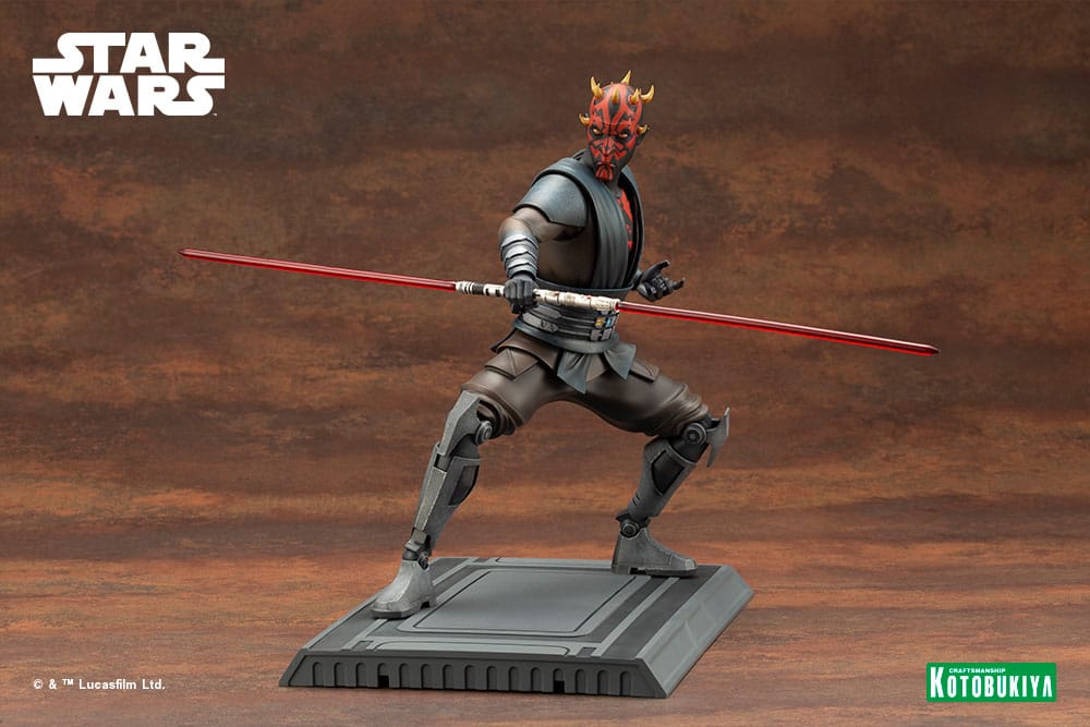Star Wars The Clone Wars ARTFX PVC Statue 1/7 Darth Maul 26 cm - Versand: 5-7 Tage nach Bestellung