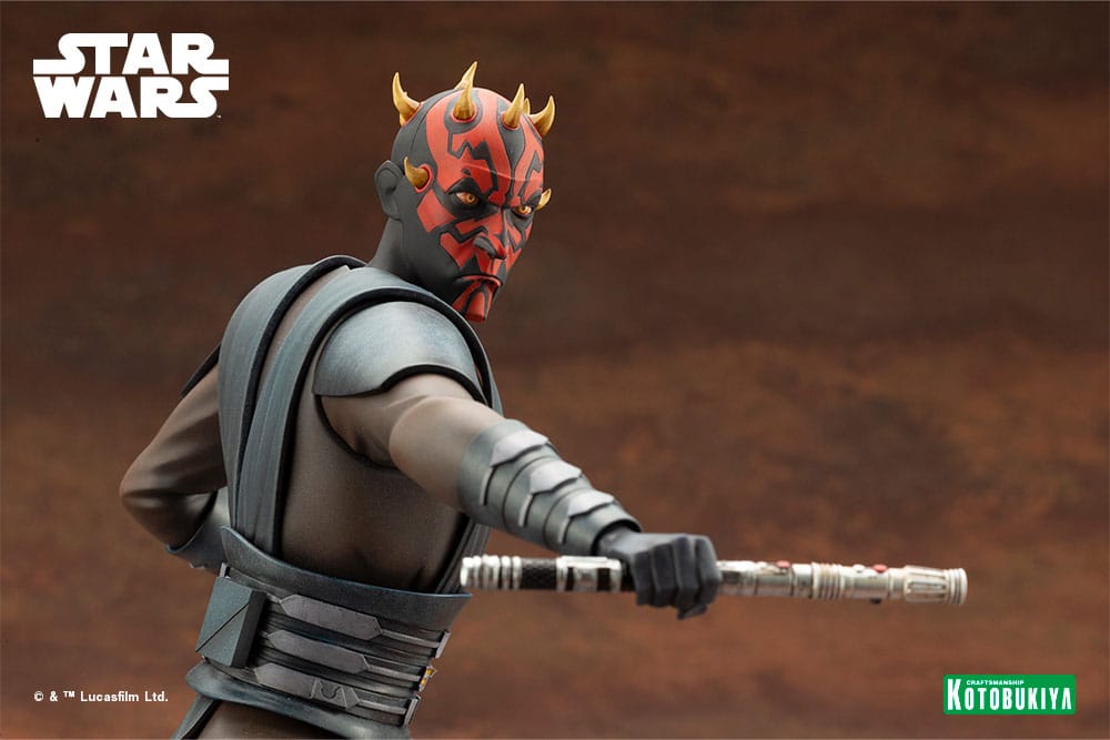 Star Wars The Clone Wars ARTFX PVC Statue 1/7 Darth Maul 26 cm - Versand: 5-7 Tage nach Bestellung