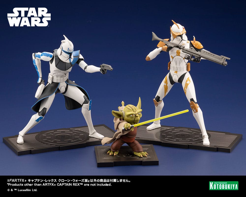 Star Wars The Clone Wars ARTFX Statue 1/10 Captain Rex 16 cm - Versand: 5-7 Tage nach Bestellung